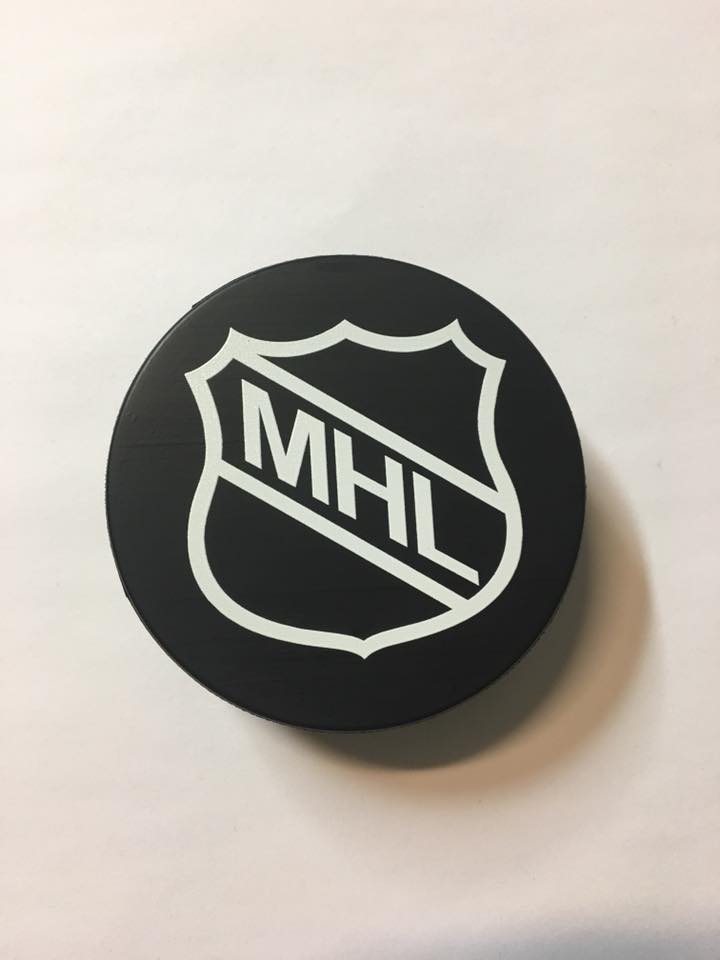 Personalized-hockey-puck-Alberta