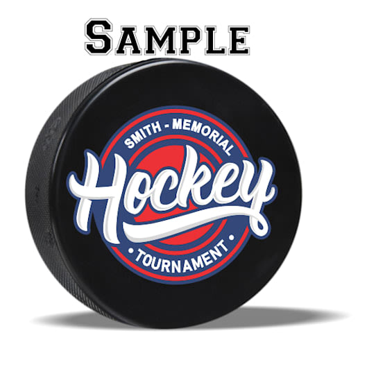 Personalized hockey puck